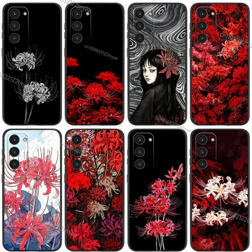 Beautiful spider lily Phone Case For Samsung Galaxy A20,21s,22,31,32,52,53,72,73,80,91 Soft Liquid Silicone Black Cover
Beautiful spider lily Phone Case For Samsung Galaxy A20,21s,22,31,32,52,53,72,73,80,91 Soft Liquid Silicone Black Cover