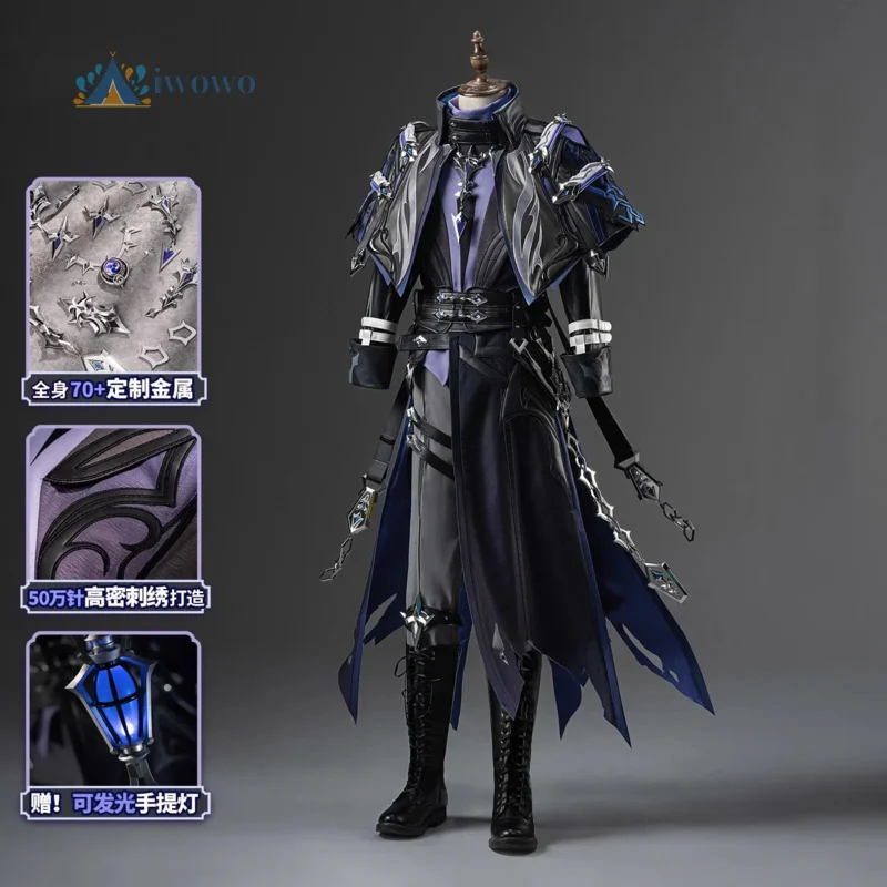 Genshin Impact Косплей Костюм Kyryll Chudomirovich Flins Игровая Одежда Взрослые Мужчины Хэллоуин Экипировка Униформа Comic Con Cos Set
Genshin Impact Косплей Костюм Kyryll Chudomirovich Flins Игровая Одежда Взрослые Мужчины Хэллоуин Экипировка Униформа Comic Con Cos Set