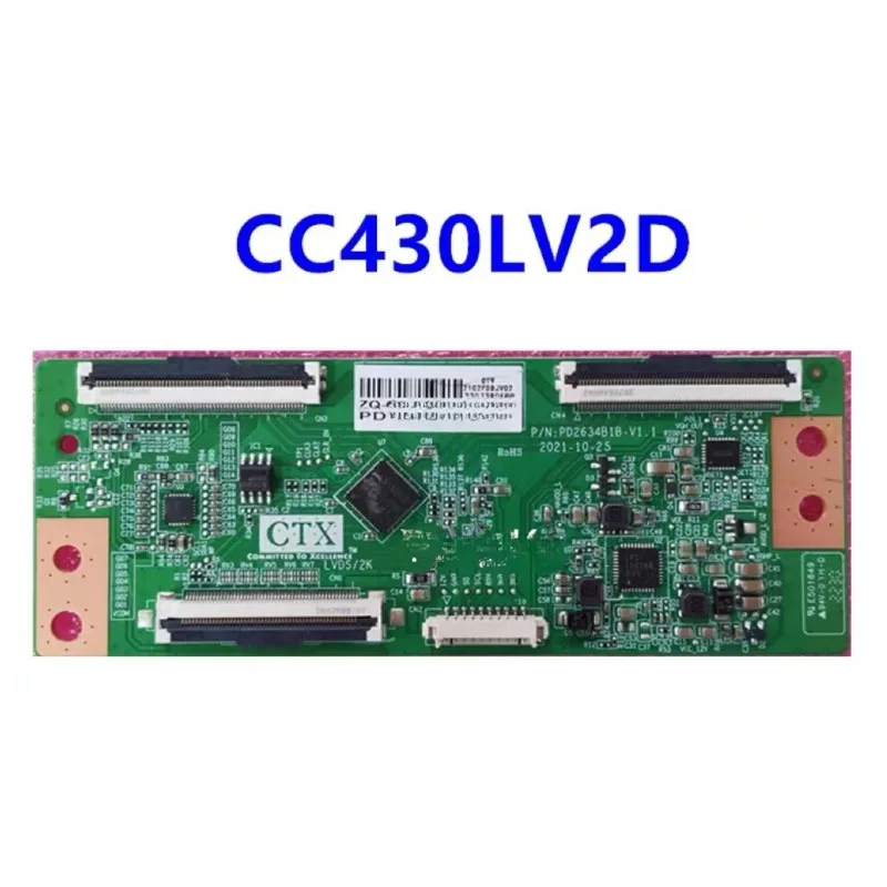 Adapted for Brand new original Haier LE43M31 logic board CC430LV2D.2K PD2634B1A-V1.1 soft port input
Adapted for Brand new original Haier LE43M31 logic board CC430LV2D.2K PD2634B1A-V1.1 soft port input
