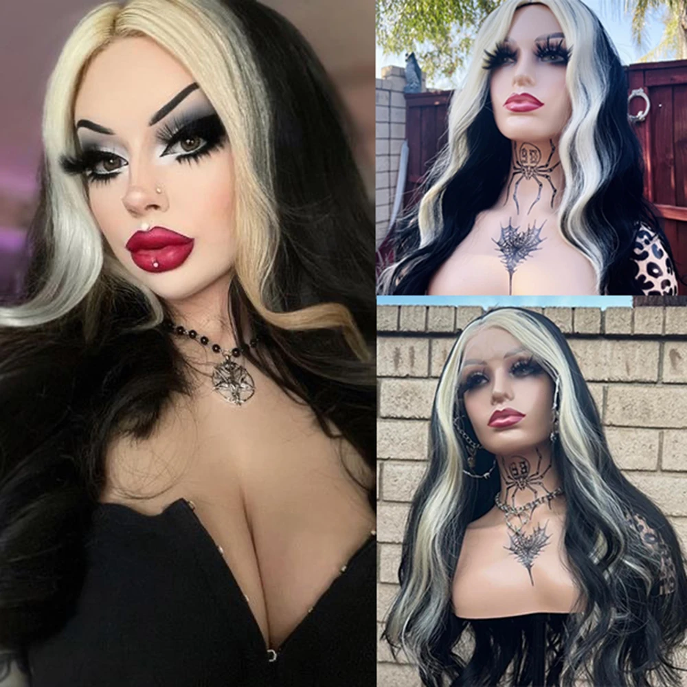Highlighted Long Body Wave Wig Synthetic 13X4 Lace Front Wig for Women Heat Resistant Natural Hairline Daily Wear Cospaly Wigs
Highlighted Long Body Wave Wig Synthetic 13X4 Lace Front Wig for Women Heat Resistant Natural Hairline Daily Wear Cospaly Wigs