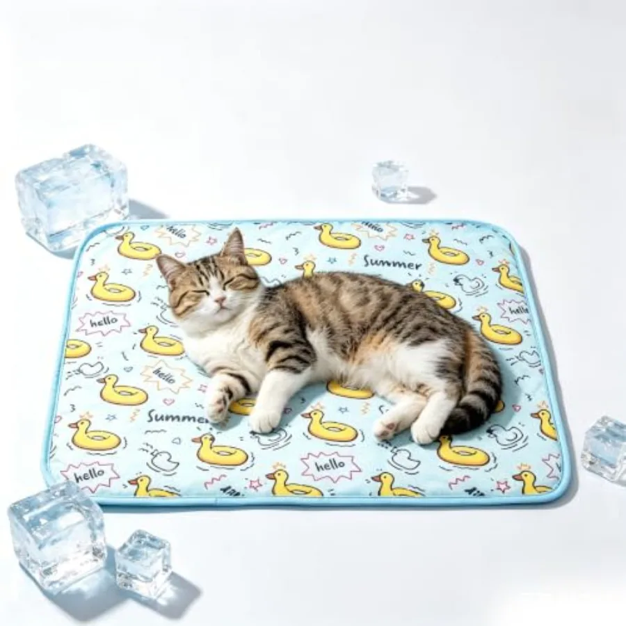 Dog Ice Pad Ice Silk Cats Kennel Mat Pet Cooling Pad Summer Cool Bamboo Mat Breathable Pad,S
Dog Ice Pad Ice Silk Cats Kennel Mat Pet Cooling Pad Summer Cool Bamboo Mat Breathable Pad,S