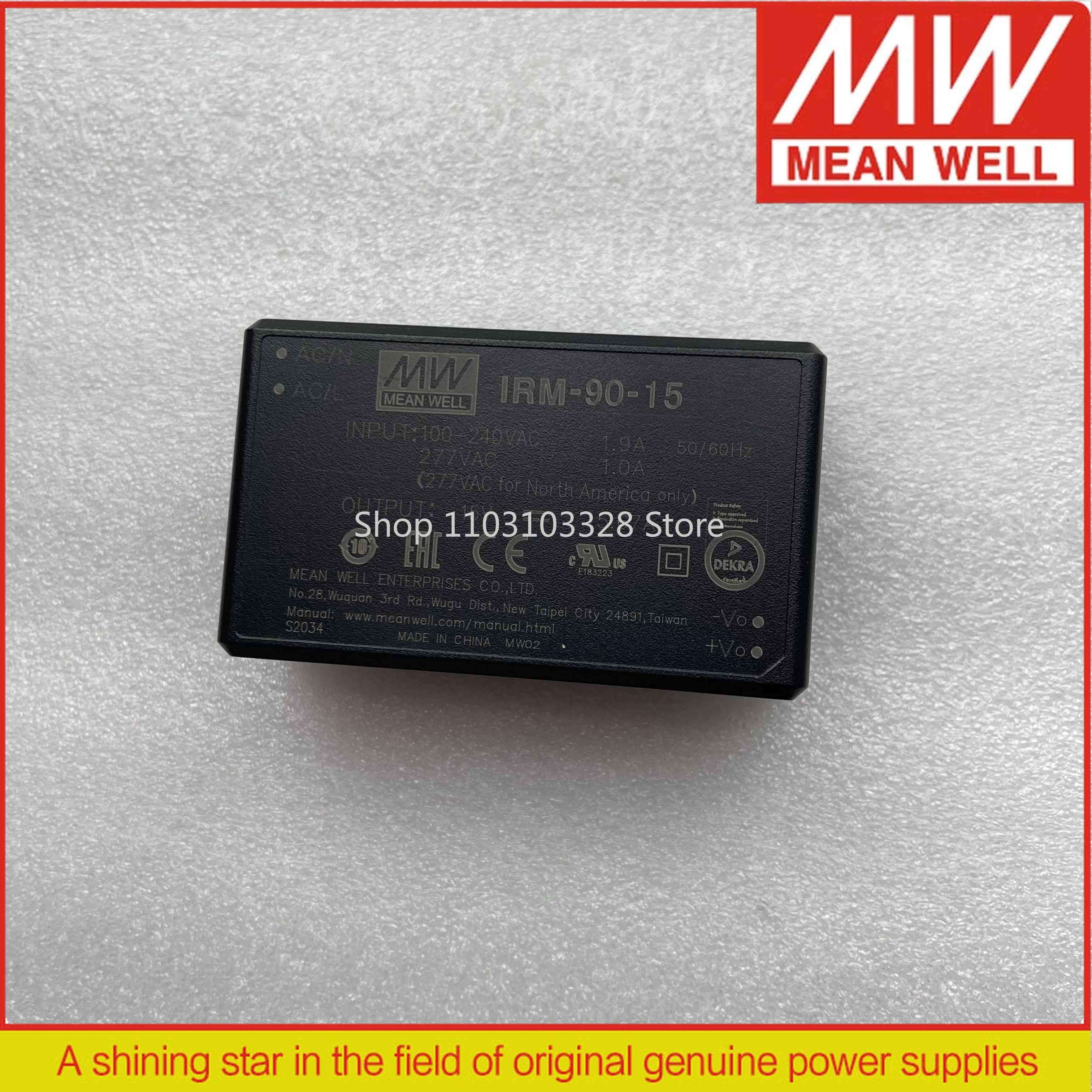 MEAN WELL AC to DC power module IRM-90 IRM-90-12 12V IRM-90-15 15V IRM-90-24 24V IRM-90-48 48V 90
MEAN WELL AC to DC power module IRM-90 IRM-90-12 12V IRM-90-15 15V IRM-90-24 24V IRM-90-48 48V 90