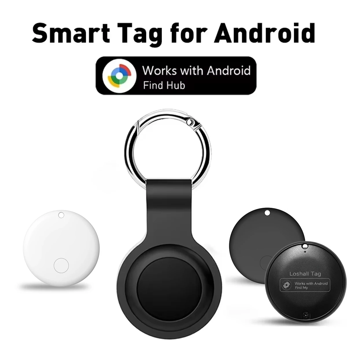 Smart Android Tracker work with Google's Find Hub App for Samsung Moto Finder Items Security Locator Protective Shell Optional
Smart Android Tracker work with Google's Find Hub App for Samsung Moto Finder Items Security Locator Protective Shell Optional