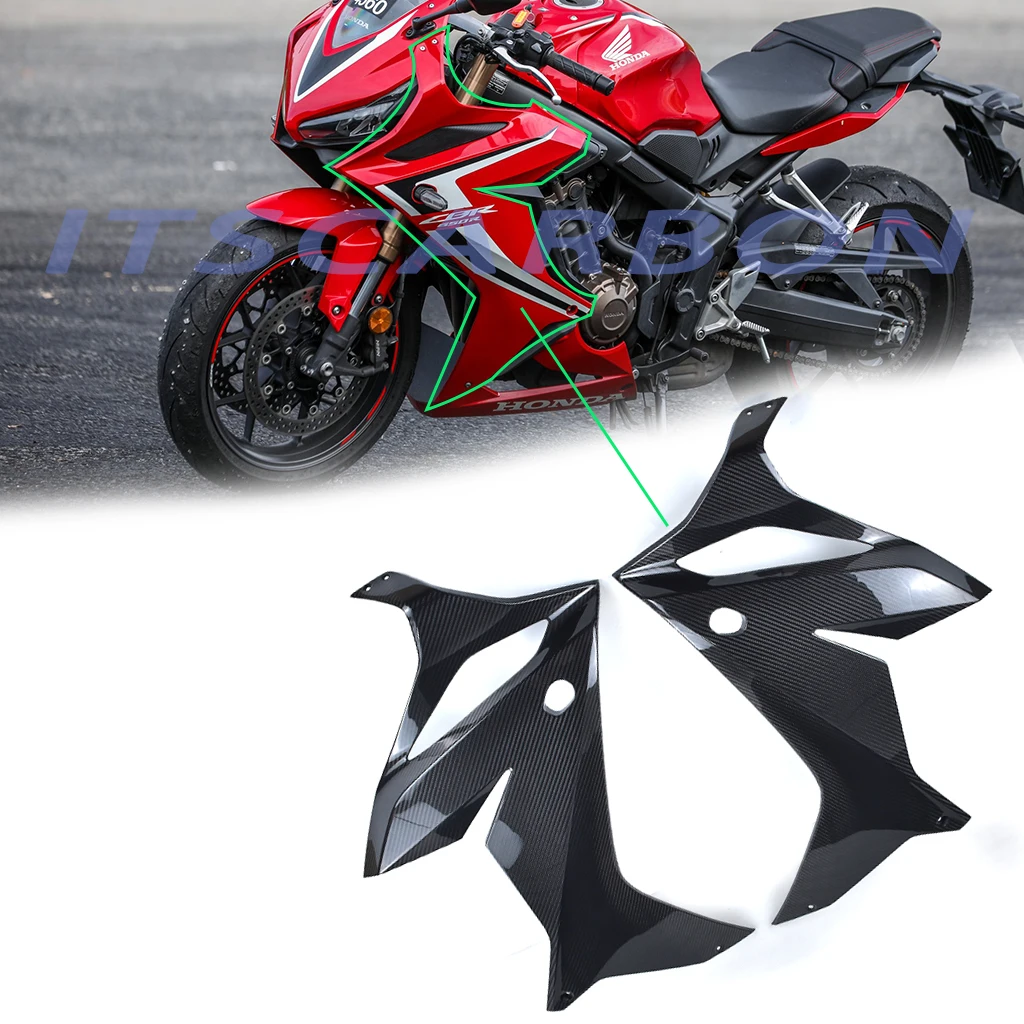 For Honda CBR650R 2019 2020 2021 Motorcycle Accessories 3K Carbon Fiber Spoiler Side Fairing Cover Cowls Kits Parts
For Honda CBR650R 2019 2020 2021 Motorcycle Accessories 3K Carbon Fiber Spoiler Side Fairing Cover Cowls Kits Parts