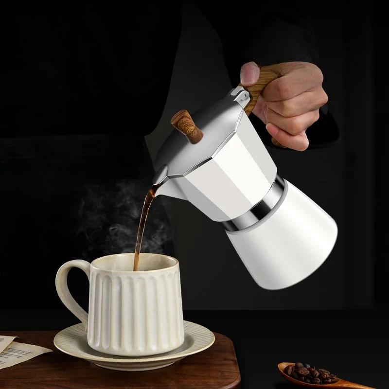 European style cold extract coffee household electric coffee pot set, single valve mocha pot, hand brewed coffee pot
European style cold extract coffee household electric coffee pot set, single valve mocha pot, hand brewed coffee pot