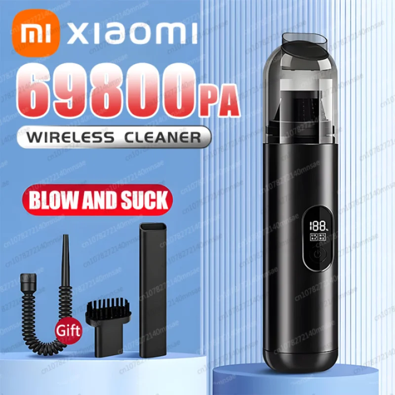 Xiaomi Car Portable Vacuum Cleaner 2-in-1 Portable Wireless Car Vacuum Cleaner Handheld Home Car Dual Use Car Vacuum Cleaner New
Xiaomi Car Portable Vacuum Cleaner 2-in-1 Portable Wireless Car Vacuum Cleaner Handheld Home Car Dual Use Car Vacuum Cleaner New