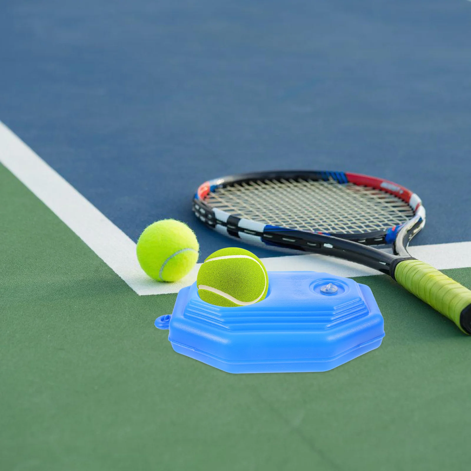 Устойчивая база для тренировок по теннису для самостоятельных занятий, улучшающая координацию рук и глаз, идеальное устройство для тренировок в помещении для начинающих.
Устойчивая база для тренировок по теннису для самостоятельных занятий, улучшающая координацию рук и глаз, идеальное устройство для тренировок в помещении для начинающих.