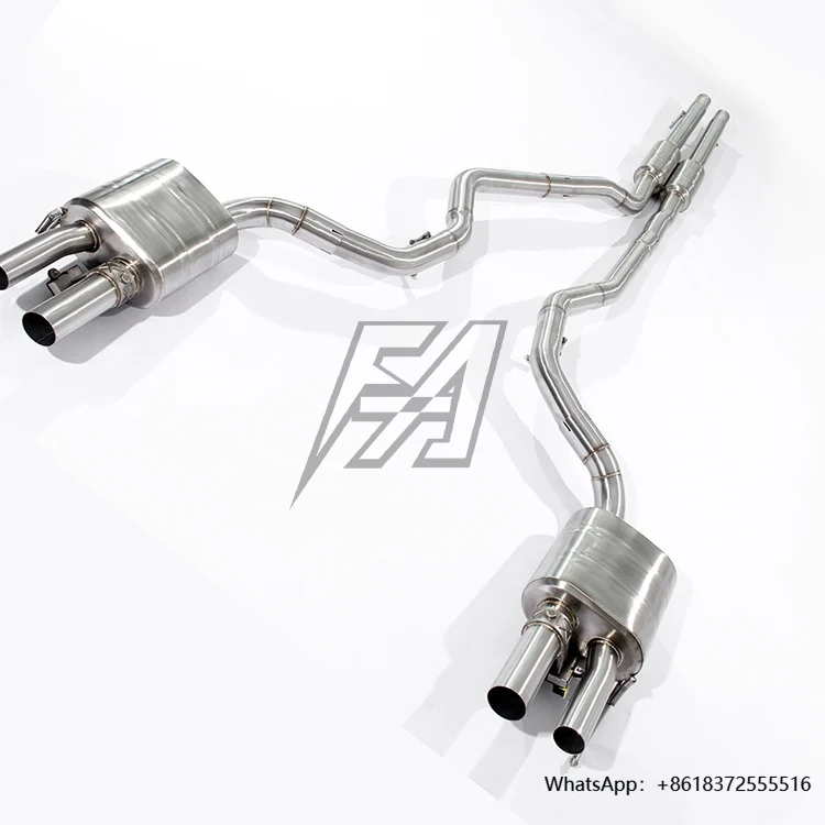 For Ford Explorer ST Car Exhaust System Mid-tail Electronic Exhaust Valve Muffler High-performance Cat-back Exhaust Pipe
For Ford Explorer ST Car Exhaust System Mid-tail Electronic Exhaust Valve Muffler High-performance Cat-back Exhaust Pipe