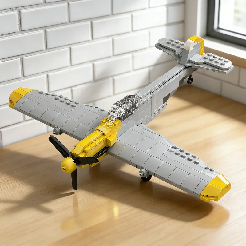 214pcs MOC Creator Clutch Creations Messerschmitt Model Building Blocks Construction DIY Education Brick Toy Festival Gift
214pcs MOC Creator Clutch Creations Messerschmitt Model Building Blocks Construction DIY Education Brick Toy Festival Gift