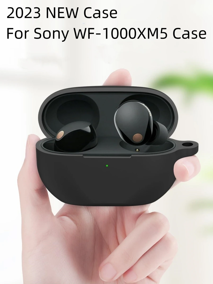 100 pcs New Sony 2023 Headphone Cover For WF-1000XM5 Case Soft Silicone Case Cover Shock Full-Body with Keychain For WF-1000XM5
100 pcs New Sony 2023 Headphone Cover For WF-1000XM5 Case Soft Silicone Case Cover Shock Full-Body with Keychain For WF-1000XM5