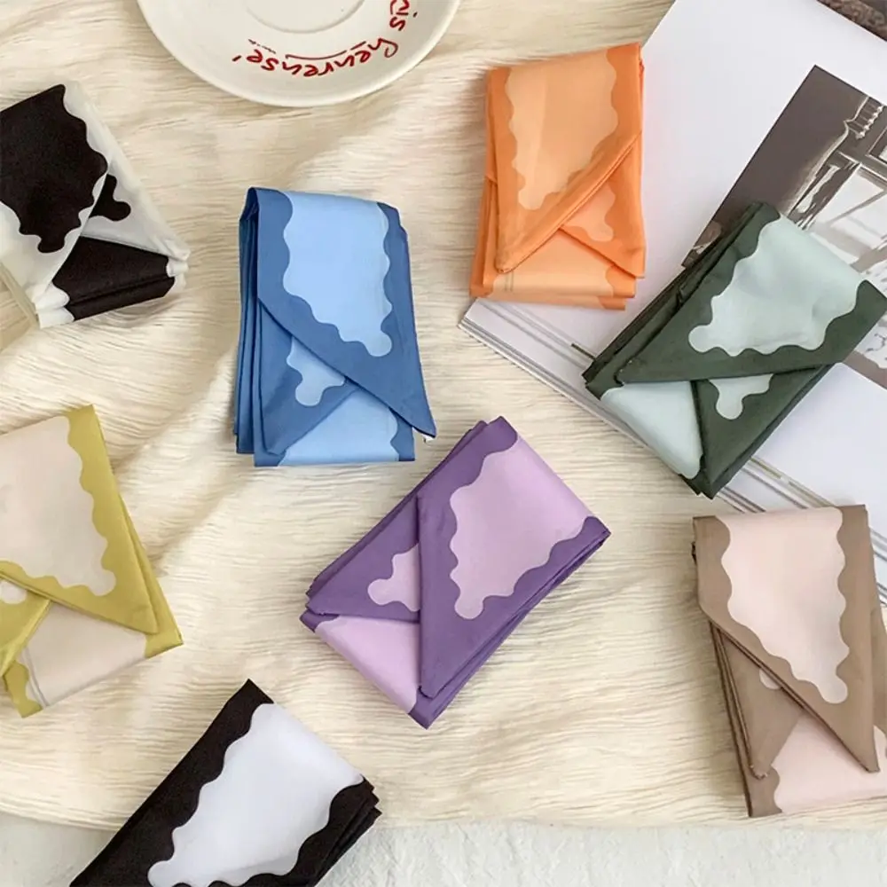 Fashion Style Narrow Long Women Scarf High-end Feel Silk Material Silk Scarf Rubber Bag Ribbon Headbands Hair Band Headwear
Fashion Style Narrow Long Women Scarf High-end Feel Silk Material Silk Scarf Rubber Bag Ribbon Headbands Hair Band Headwear