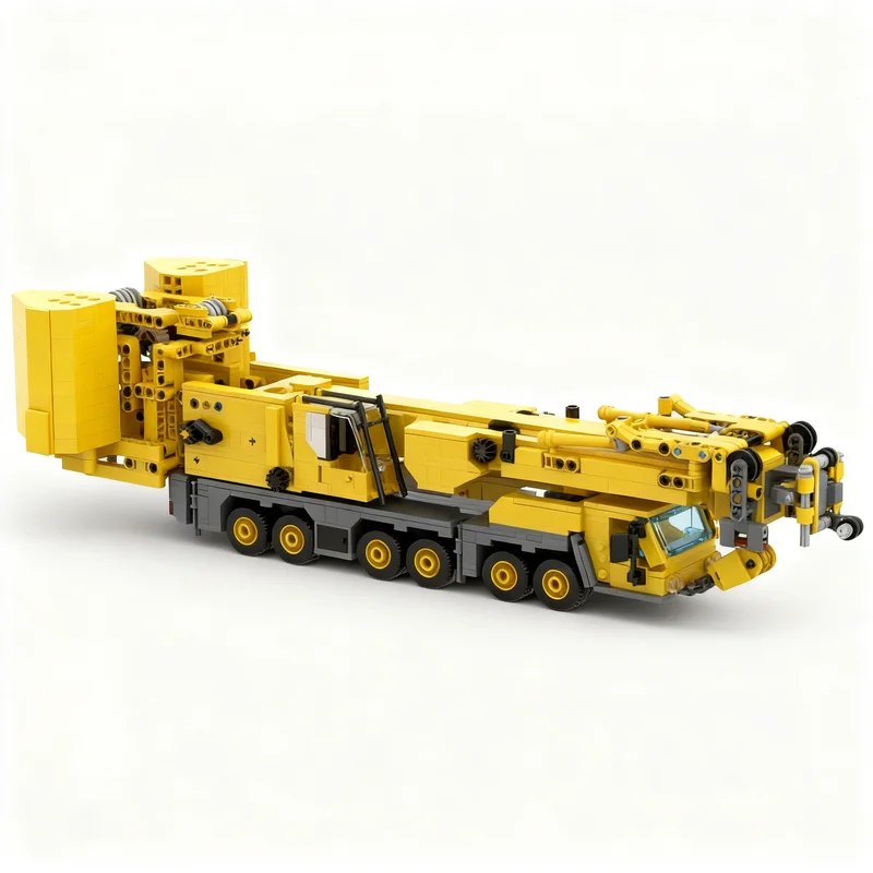 1333PCS MOC Technology Mobile Crane Model DIY Creative Building Blocks Display Birthday Gift Collectible Decoration Collection
1333PCS MOC Technology Mobile Crane Model DIY Creative Building Blocks Display Birthday Gift Collectible Decoration Collection