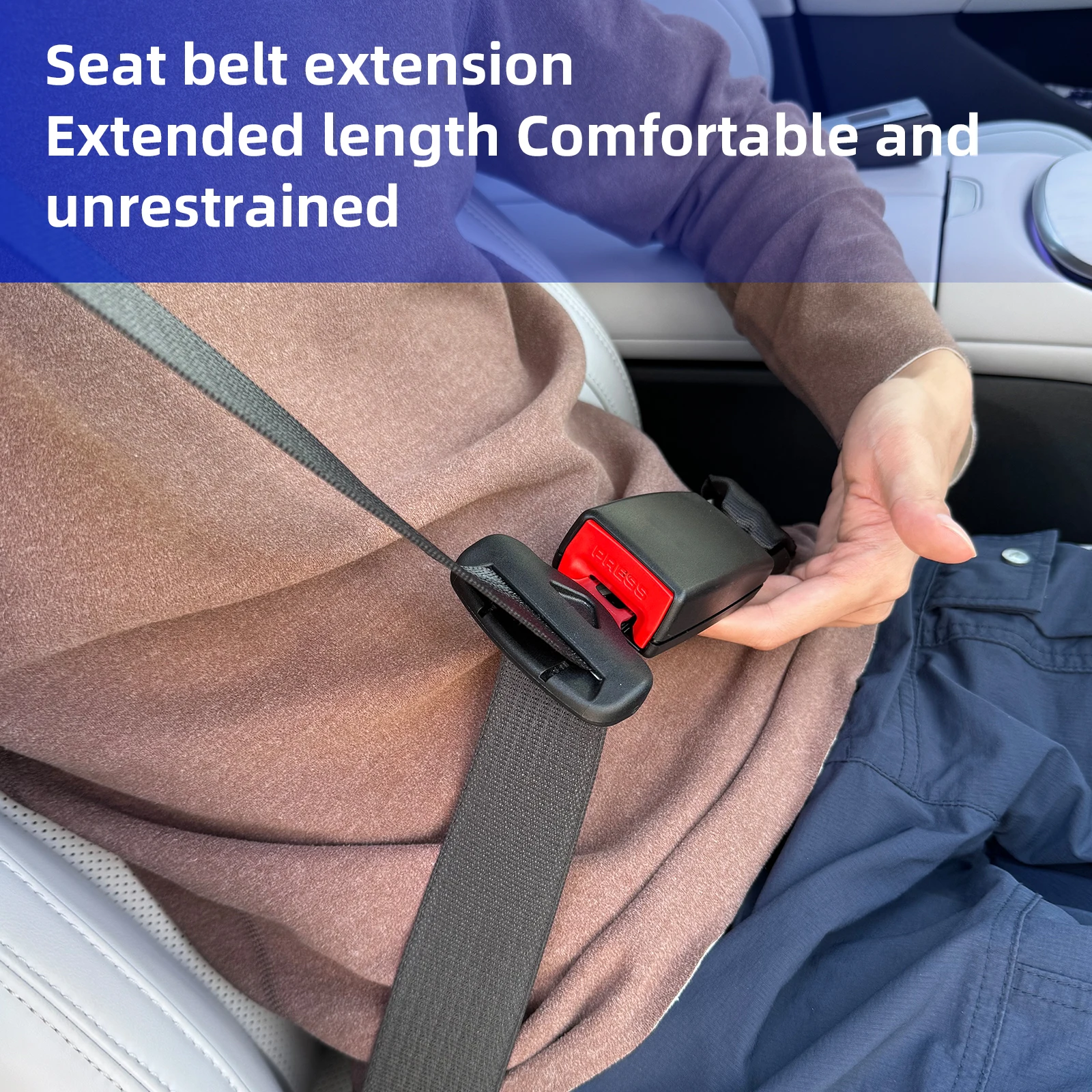 Universal Car Safety Belt 36CM Seat Belt Extension Pregnant Plug Buckle Seatbelt Clip Adjustable Extender Universal Lengthening 
Universal Car Safety Belt 36CM Seat Belt Extension Pregnant Plug Buckle Seatbelt Clip Adjustable Extender Universal Lengthening