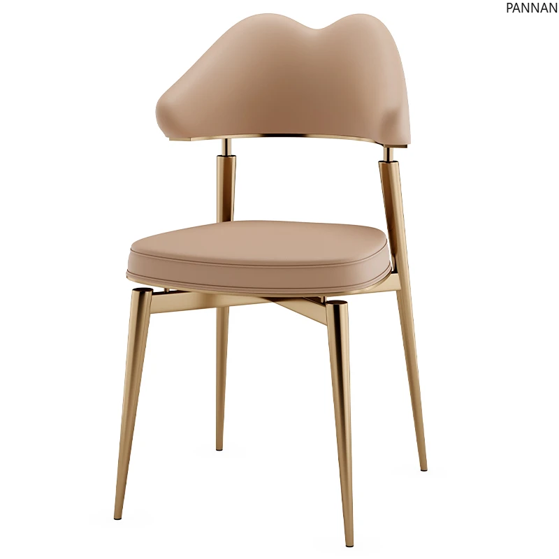 Light luxury dining chair home modern simple hotel restaurant chair designer leather stool
Light luxury dining chair home modern simple hotel restaurant chair designer leather stool