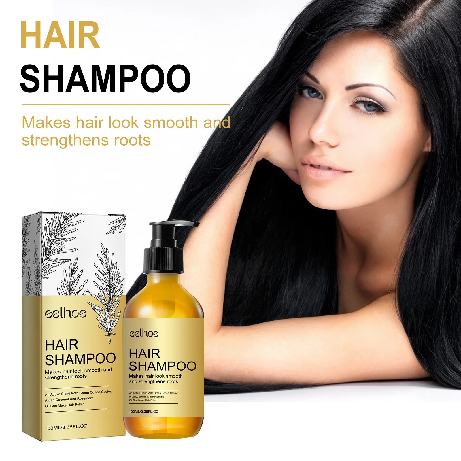 Eelhoe Rosemary Shampoo Clean Hair Oil Control Fluffy Refreshing Nourishing Hair Root Anti-Drop Soft Shampoo Anti-Hair Loss
Eelhoe Rosemary Shampoo Clean Hair Oil Control Fluffy Refreshing Nourishing Hair Root Anti-Drop Soft Shampoo Anti-Hair Loss