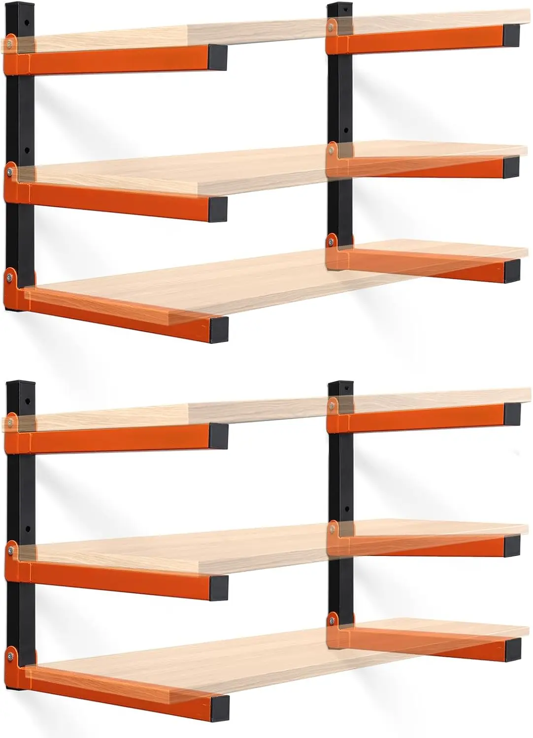 Wood Organizer Lumber Storage Rack Wall Mount - Heavy Duty Metal Cantilever Shelves With 3-Level Holds Up 600 Lbs,Indoor
Wood Organizer Lumber Storage Rack Wall Mount - Heavy Duty Metal Cantilever Shelves With 3-Level Holds Up 600 Lbs,Indoor