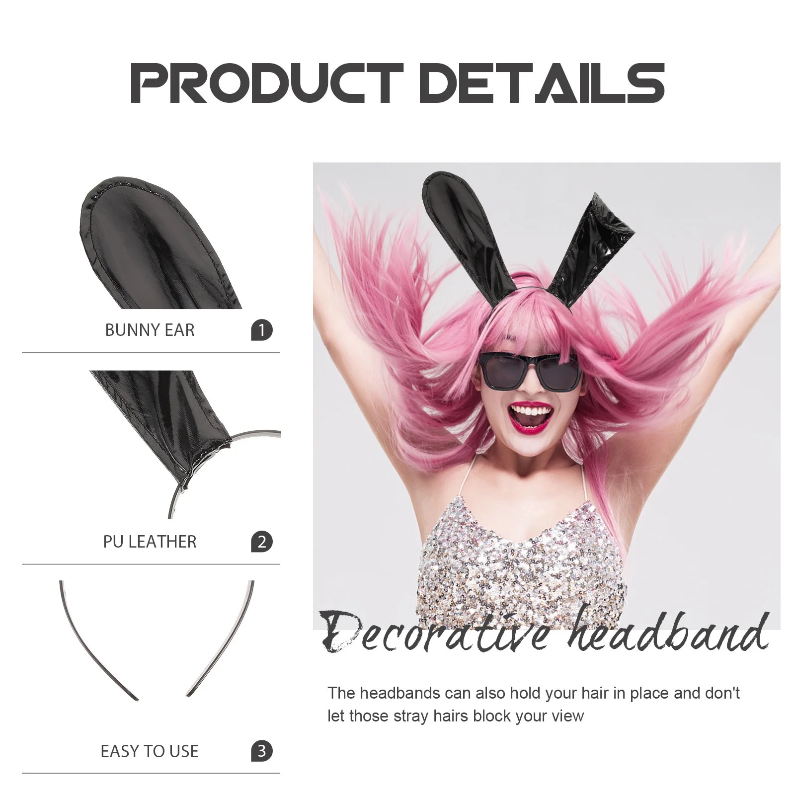 Headband Bunny Hairband Headbands Adult Party for Adults Ears Headpiece Hairbands
Headband Bunny Hairband Headbands Adult Party for Adults Ears Headpiece Hairbands