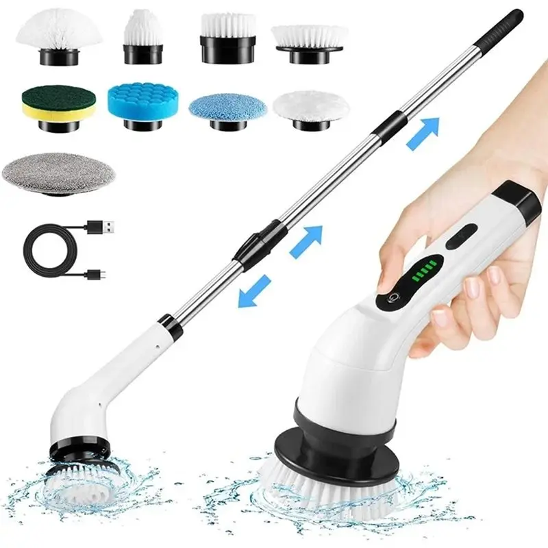 AC39-Multifunctional Electric Cleaning Brush Electric Cordless Spin Scrubber Toilet Mops Portable Cleaning Tool For Kitchen
AC39-Multifunctional Electric Cleaning Brush Electric Cordless Spin Scrubber Toilet Mops Portable Cleaning Tool For Kitchen