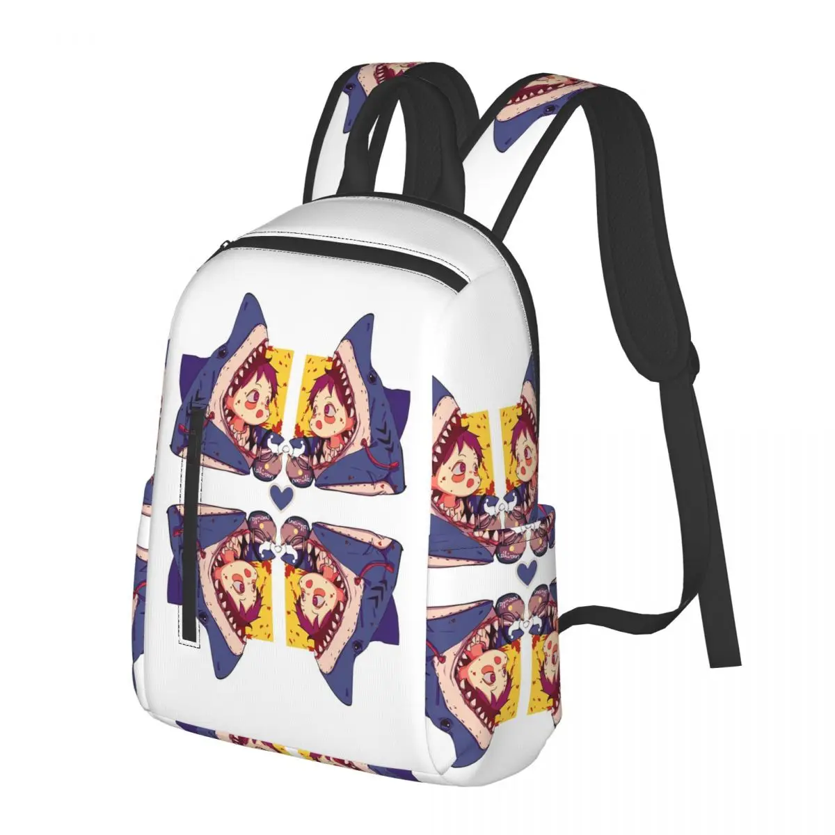 Ebisu In Da Shark Heart Student Backpack School Bag Hiking Travel Daypack for Men Women Bookbag Shoulder Bags
Ebisu In Da Shark Heart Student Backpack School Bag Hiking Travel Daypack for Men Women Bookbag Shoulder Bags