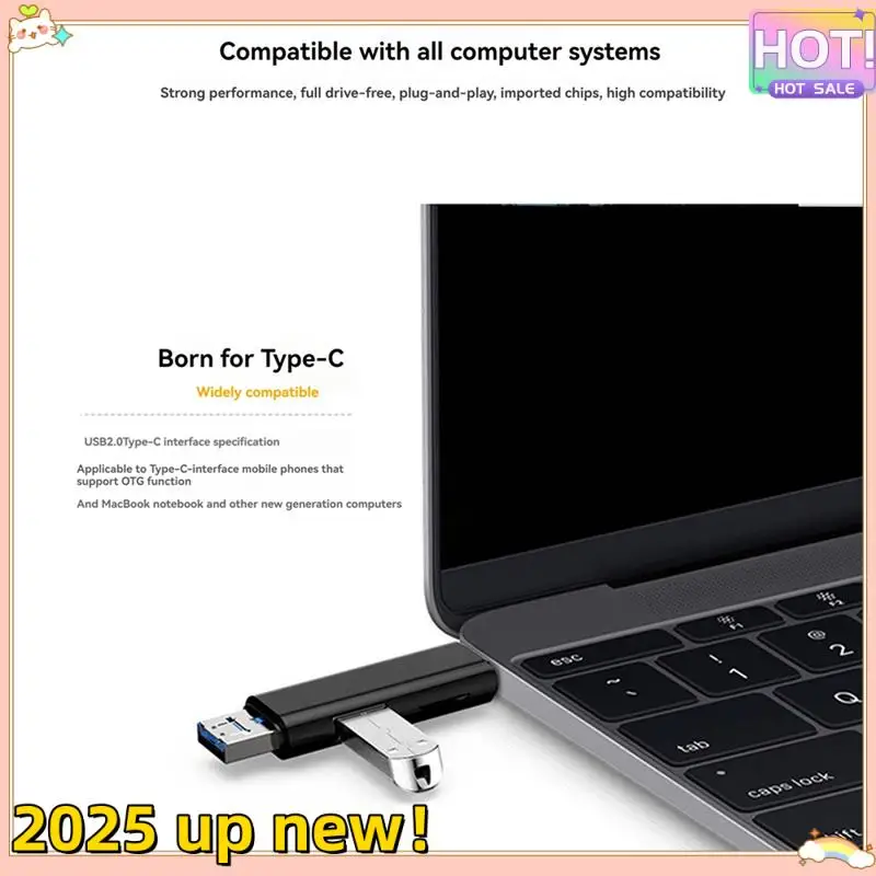 Устройство считывания карт «Нежная текстура» — в 1 с функцией OTG, поддержка USB 2.0/Type C/USB-функции Карта памяти Micro-USB
Устройство считывания карт «Нежная текстура» — в 1 с функцией OTG, поддержка USB 2.0/Type C/USB-функции Карта памяти Micro-USB