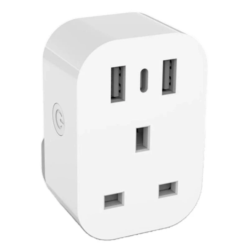 F-F Tuya Wifi Smart Plug Home Appliance Works For Alexa Google Home UK Smart Socket USB Type C Phone Charger UK Plug
F-F Tuya Wifi Smart Plug Home Appliance Works For Alexa Google Home UK Smart Socket USB Type C Phone Charger UK Plug