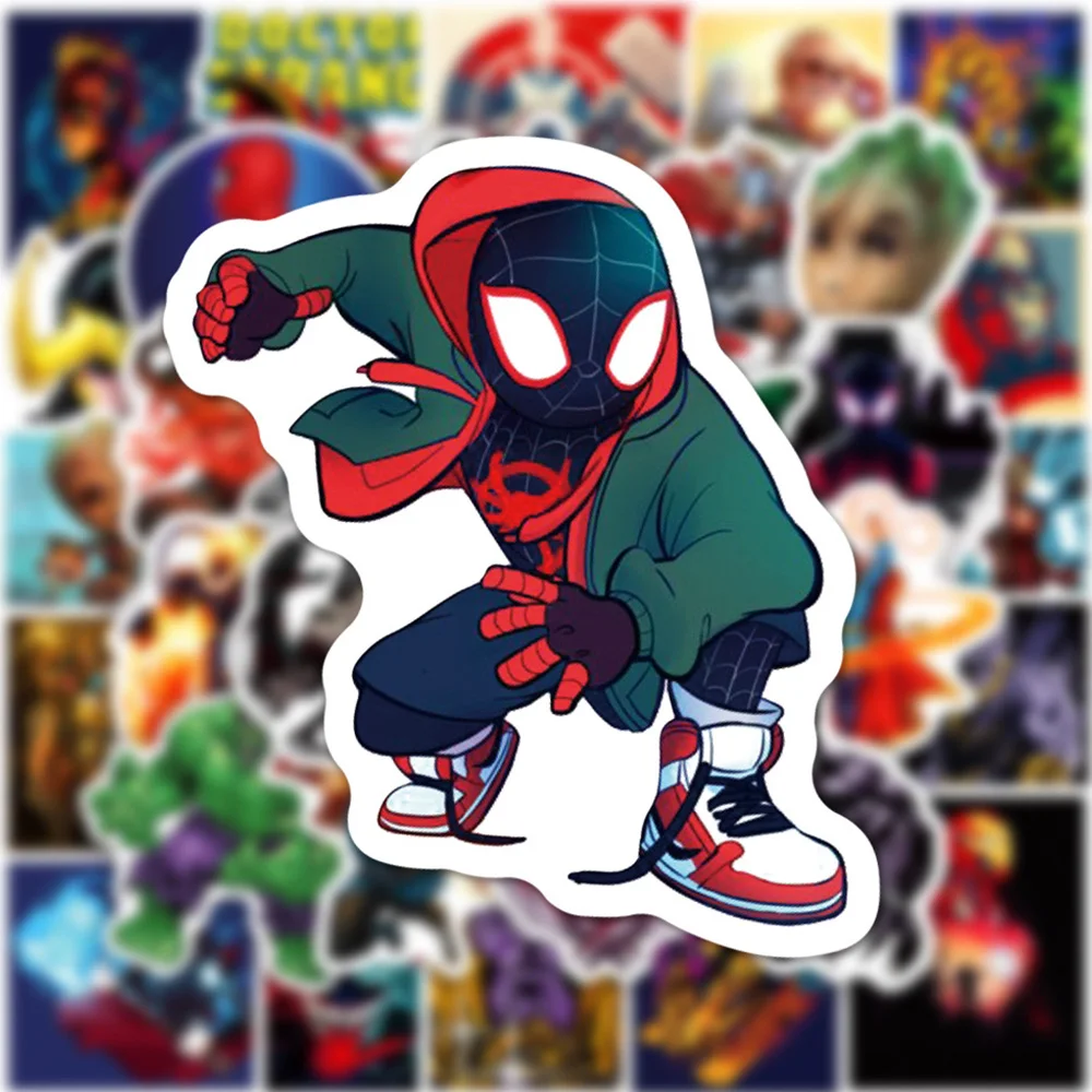 10/30/50/100PCS Disney Marvel The Avengers Stickers Toys Anime Super Hero Groot Hulk Spiderman Sticker Graffiti Phone Laptop Car
10/30/50/100PCS Disney Marvel The Avengers Stickers Toys Anime Super Hero Groot Hulk Spiderman Sticker Graffiti Phone Laptop Car