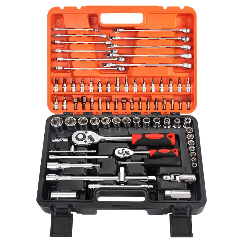 Suitable for spot 78-piece repair sleeve ratchet wrench auto repair set repair set car ratchet wrench
Suitable for spot 78-piece repair sleeve ratchet wrench auto repair set repair set car ratchet wrench