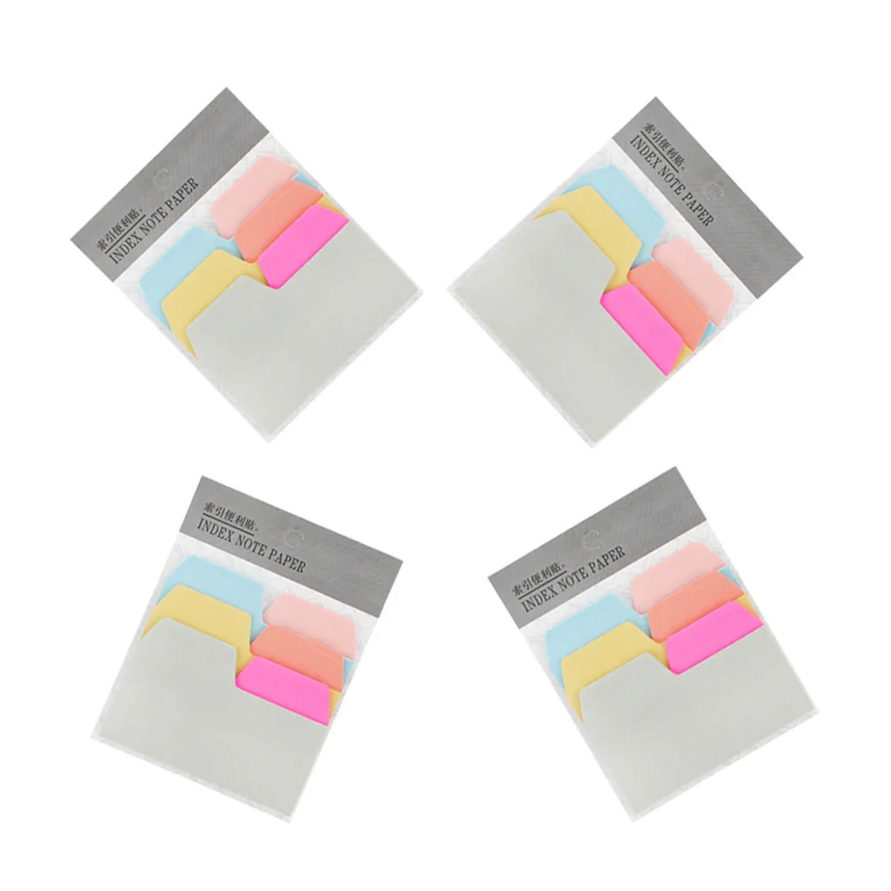 4Pcs Index Note Paper Memo Tabs Sticky Paper Pads Writable Bookmarks Flags for Marking Pages Documents Notes Memo Tabs
4Pcs Index Note Paper Memo Tabs Sticky Paper Pads Writable Bookmarks Flags for Marking Pages Documents Notes Memo Tabs