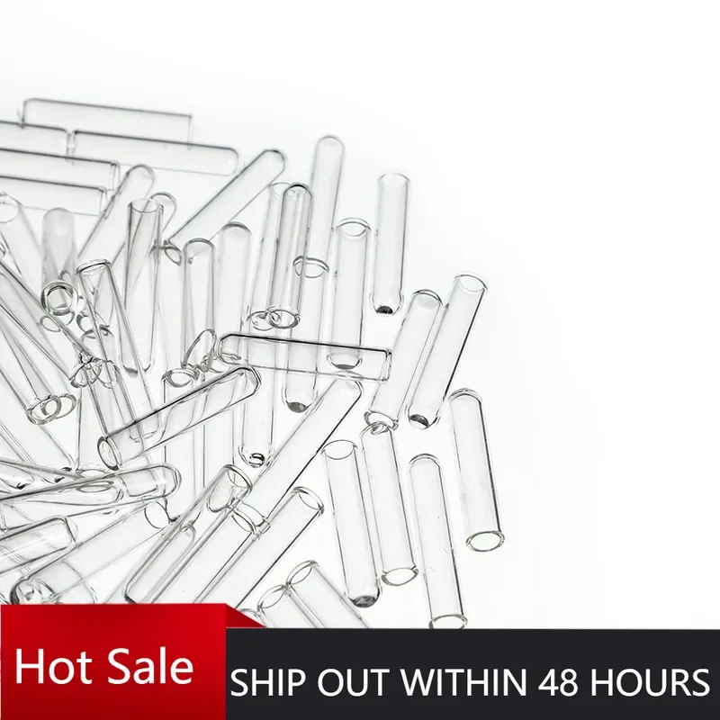 200pcs 6x30mm 6x50mm 7x30mm 7x50mm Mini Clear Glass Fermentation Tube, Duchenne Tube for Teachingmedicalchemical Experiment
200pcs 6x30mm 6x50mm 7x30mm 7x50mm Mini Clear Glass Fermentation Tube, Duchenne Tube for Teachingmedicalchemical Experiment