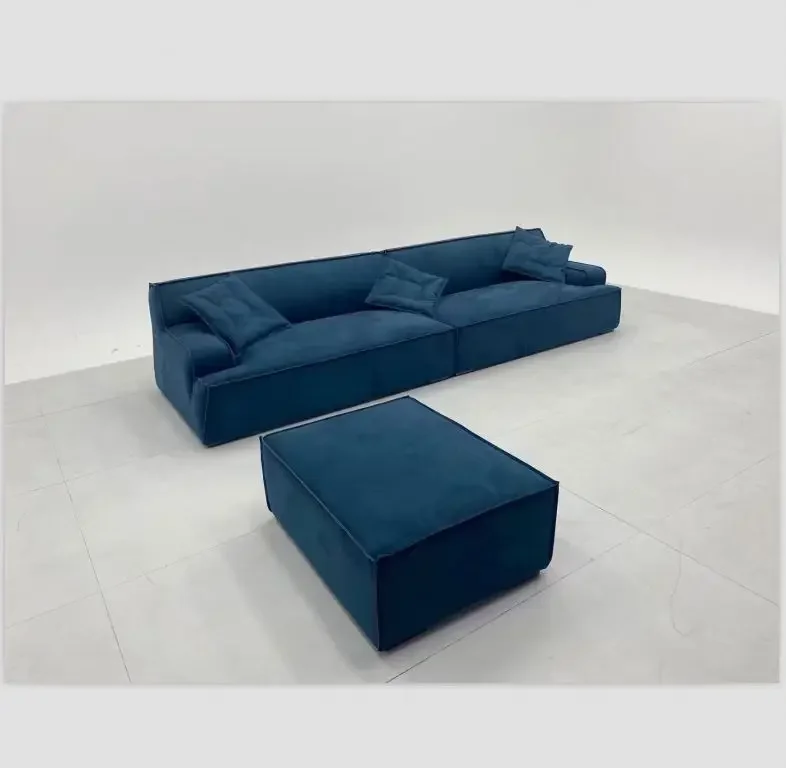Modern Simple Design Italian Style Living Room Furniture Cube Leather Sofa Modular Combination Velvet Sofa Set
Modern Simple Design Italian Style Living Room Furniture Cube Leather Sofa Modular Combination Velvet Sofa Set