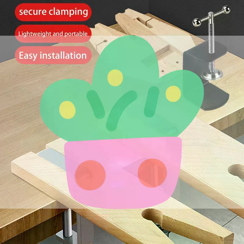 1Set Bench Pin Clamp V-Slot Bench Vise Fixing Clip For Workbench Wooden Workholding Devices Adjustable Jewelry Clamp Tool
1Set Bench Pin Clamp V-Slot Bench Vise Fixing Clip For Workbench Wooden Workholding Devices Adjustable Jewelry Clamp Tool