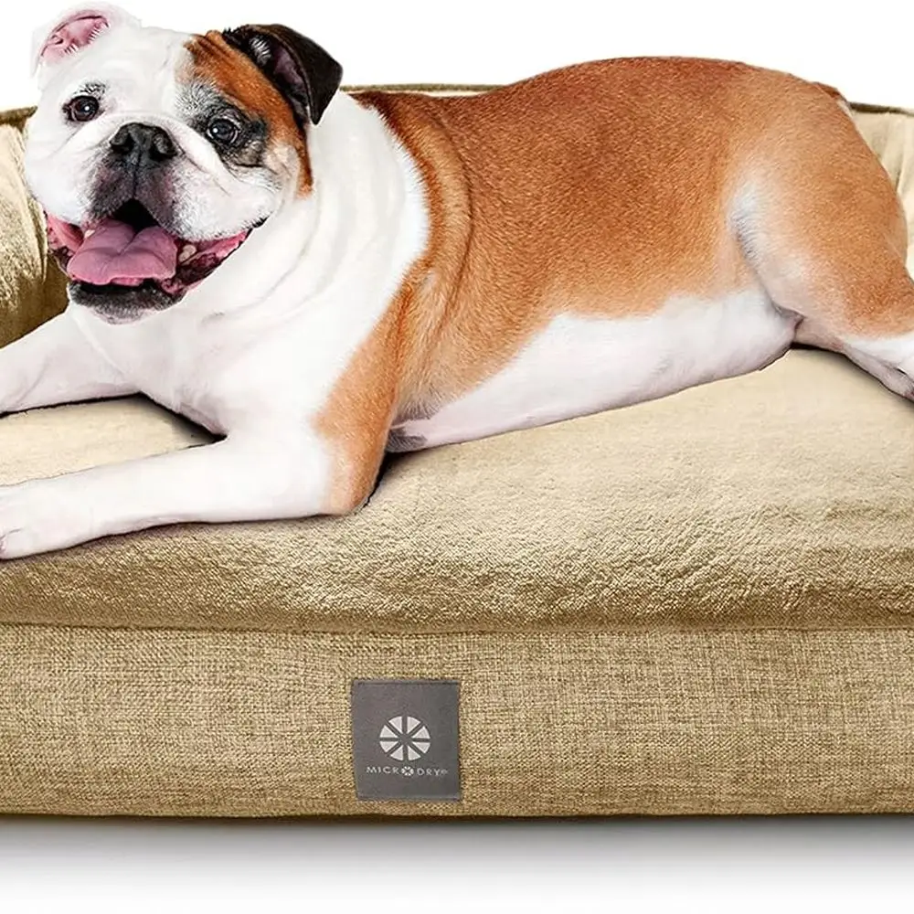 – Soft, Cozy & Plush Dog Pet Bed, Machine Washable, Self Warming - Medium to Large Size Dogs - 36x26x8 inches, Linen
– Soft, Cozy & Plush Dog Pet Bed, Machine Washable, Self Warming - Medium to Large Size Dogs - 36x26x8 inches, Linen