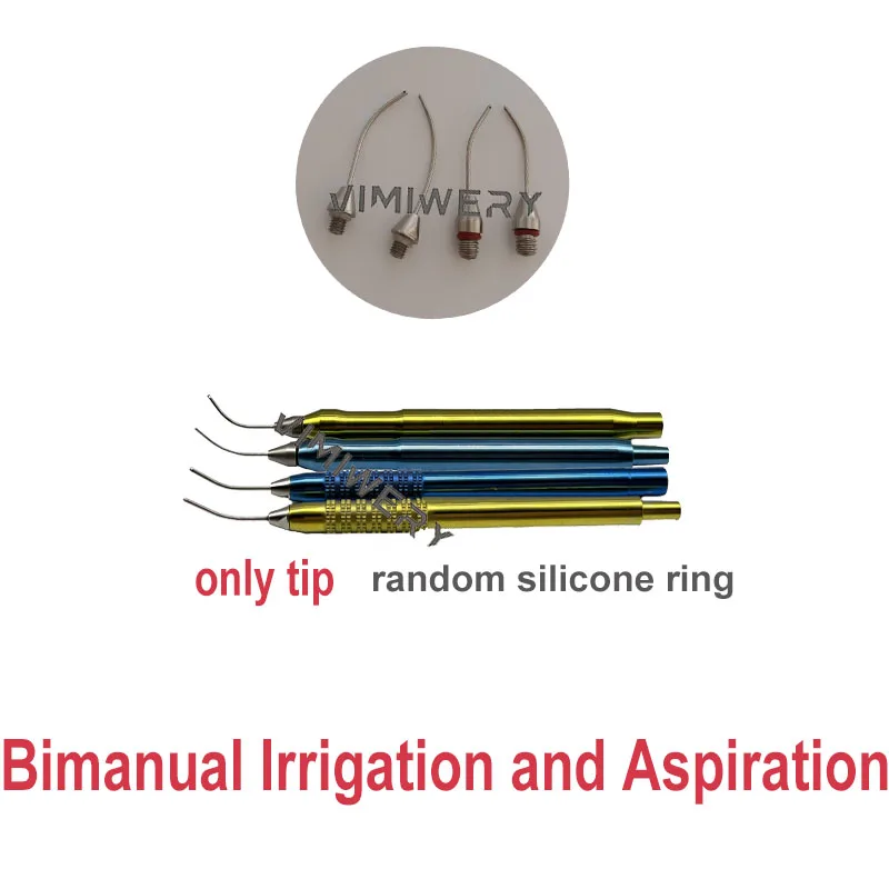 Irrigation Aspiration Ophthalmic Sucking Handle Tip I/A Handpiece Injection Handle Tip Bimannual Ophthalmology
Irrigation Aspiration Ophthalmic Sucking Handle Tip I/A Handpiece Injection Handle Tip Bimannual Ophthalmology