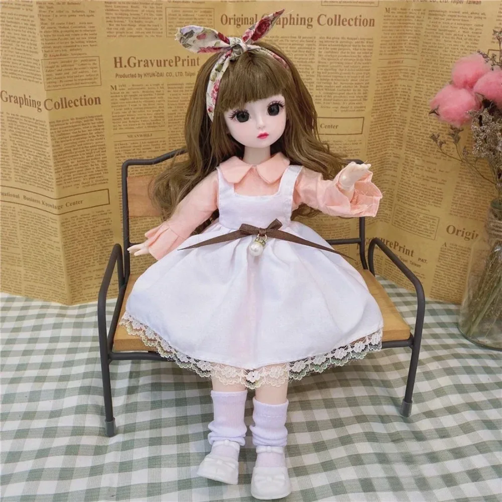 Fashion Big Eyes 30cm Baby Removable Joints Humanoid Girl Princess Articulated Dress Up Dress BJD DIY Accessories
Fashion Big Eyes 30cm Baby Removable Joints Humanoid Girl Princess Articulated Dress Up Dress BJD DIY Accessories