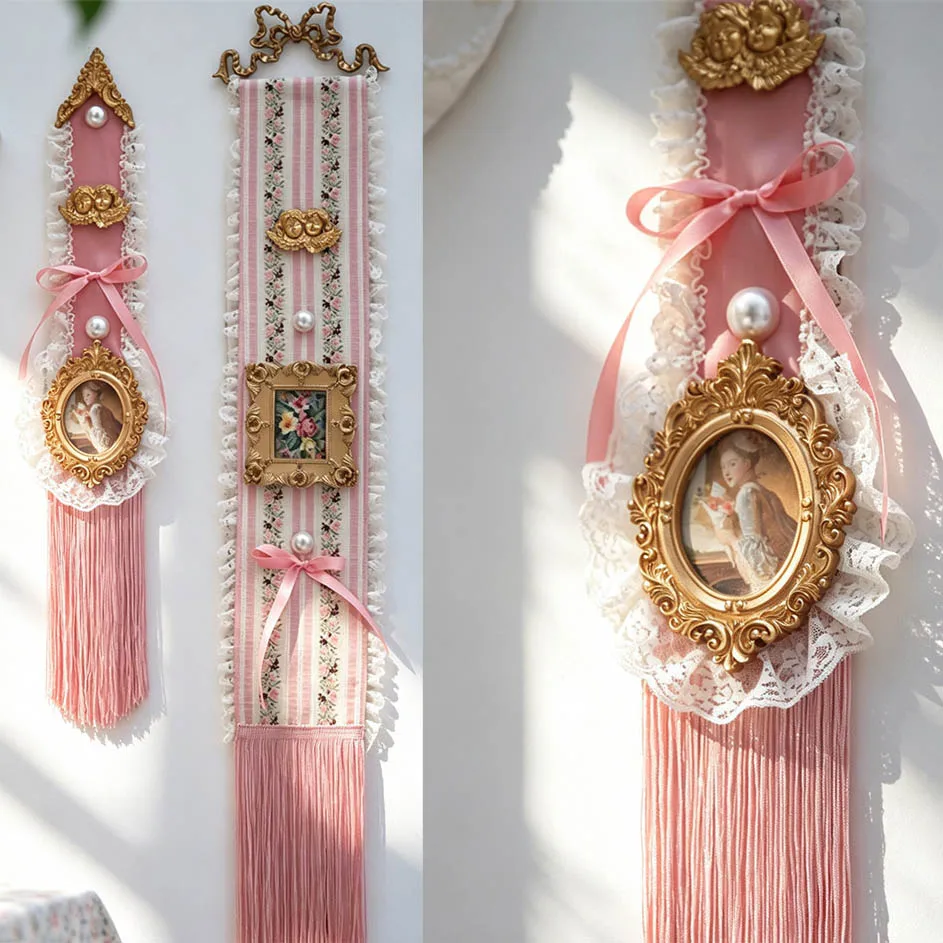 European Style Brass Resin Mini Photo Frame Pearl Tassel Hand-made Frame Room Decoration Bow Creativity Wall-mounted Painting
European Style Brass Resin Mini Photo Frame Pearl Tassel Hand-made Frame Room Decoration Bow Creativity Wall-mounted Painting