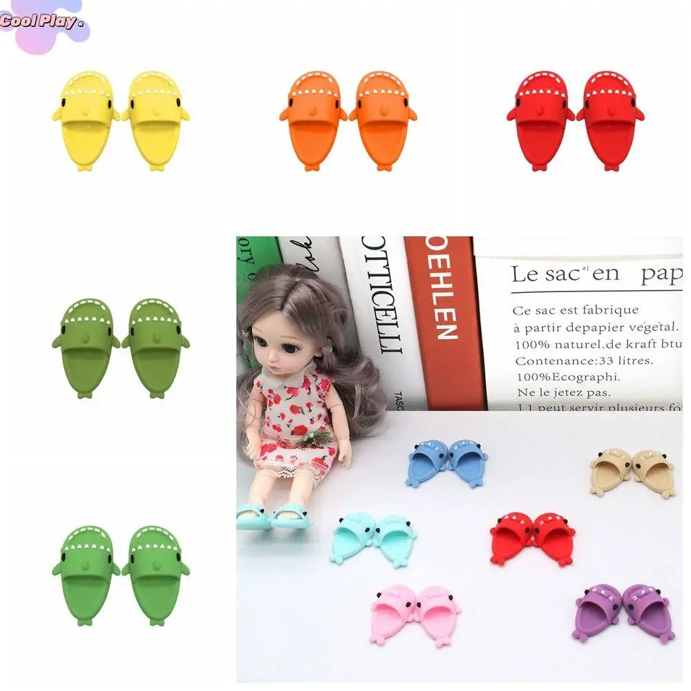 Round Toe Ob11 Doll Shark Slippers Shark Shape Slippers BJD12 Doll Shoes Plastic Cute OB11 Shark Shoes For Ob11 1/12 Bjd Doll
Round Toe Ob11 Doll Shark Slippers Shark Shape Slippers BJD12 Doll Shoes Plastic Cute OB11 Shark Shoes For Ob11 1/12 Bjd Doll