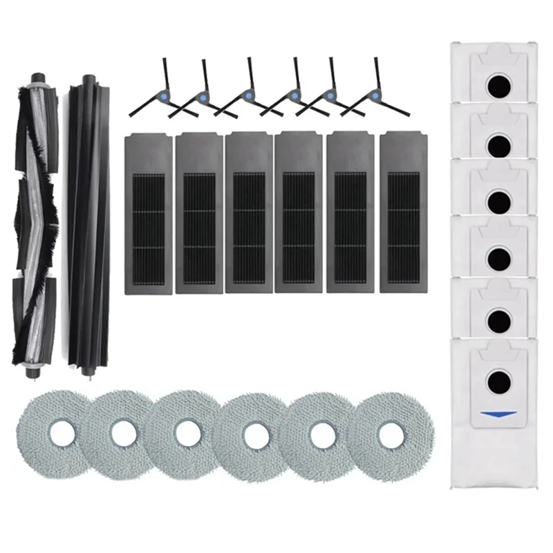 For Ecovacs Debot X2 Spare Parts Accessories X2 Omni Dust Bag X2 Pro PLUS Mop Cloths Roller Main Side Brush Cover Hepa Filter
For Ecovacs Debot X2 Spare Parts Accessories X2 Omni Dust Bag X2 Pro PLUS Mop Cloths Roller Main Side Brush Cover Hepa Filter