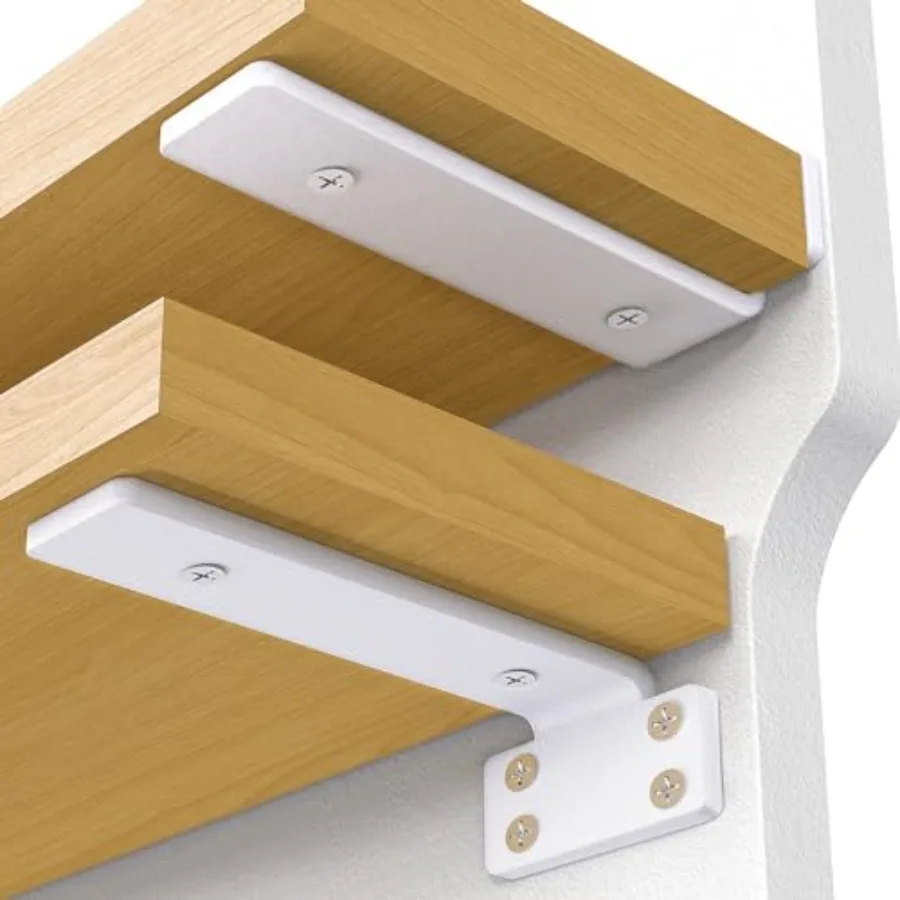 Shelf Bracket Floating Shelf Bracket 12 Inch 6 Pack Heavy Duty Shelf Brackets Metal Wall Shelf Brackets with 1/5 Inch Thick and
Shelf Bracket Floating Shelf Bracket 12 Inch 6 Pack Heavy Duty Shelf Brackets Metal Wall Shelf Brackets with 1/5 Inch Thick and