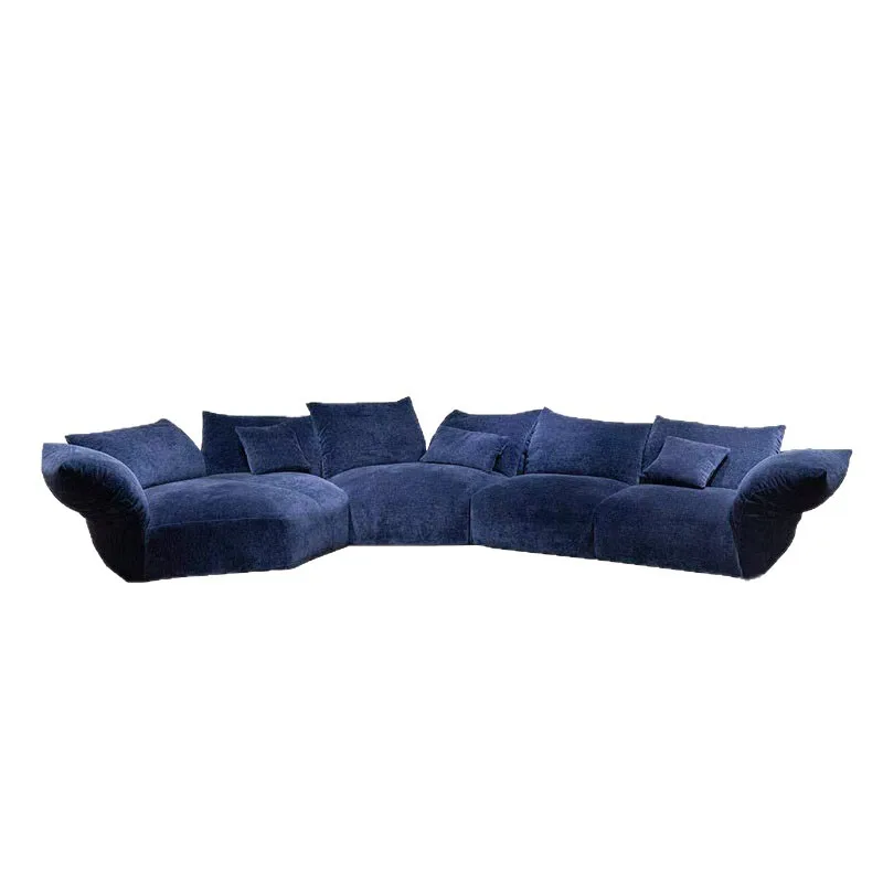 Italian light luxury sofa, simple and modern petal design sofa fabric, living room size apartment corner arc
Italian light luxury sofa, simple and modern petal design sofa fabric, living room size apartment corner arc