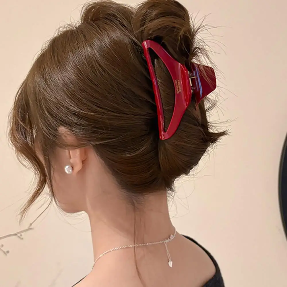 Long Acetate Hair Crabs Clip Chinese Red Premium Hair Clip French Gold Label Hollow Hair Claw Vintage Girl Sweet Hair Ornament
Long Acetate Hair Crabs Clip Chinese Red Premium Hair Clip French Gold Label Hollow Hair Claw Vintage Girl Sweet Hair Ornament