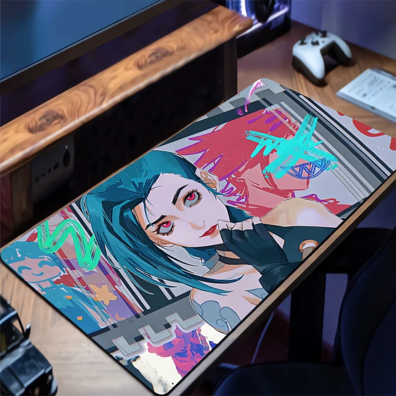 Gaming Mouse Pad League of Legends Jinx Accessories Office Gamer Keyboard Desk Mat Non-Slip ground mat Large PC HD game Mousepad
Gaming Mouse Pad League of Legends Jinx Accessories Office Gamer Keyboard Desk Mat Non-Slip ground mat Large PC HD game Mousepad
