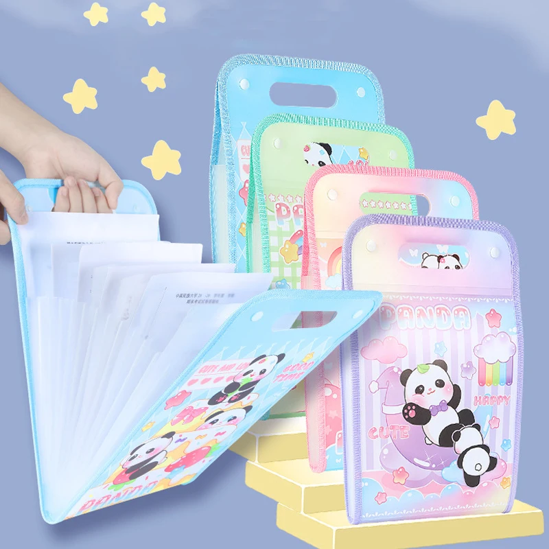 Cute A4 Accordion Folder Cartoon Panda Students File Folders Envelope Office Document Supplies Insert Storage Booklet Stationery
Cute A4 Accordion Folder Cartoon Panda Students File Folders Envelope Office Document Supplies Insert Storage Booklet Stationery