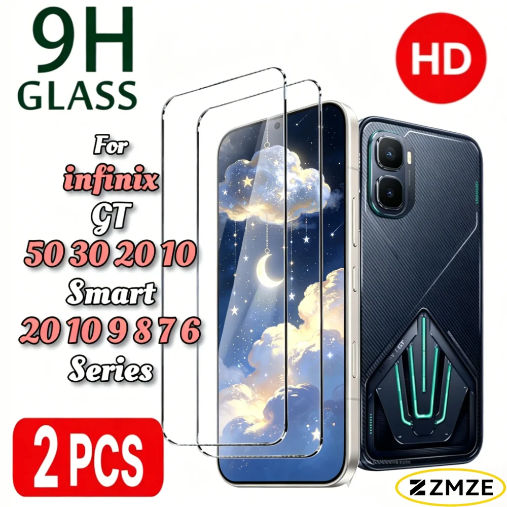 2 Pieces Clear Tempered Glass Films infinix GT 50 30 20 10 Pro Smart 20 10 9 8 7 6 HD 10 8 7 6 Plus 9H Hardness Protectivel Film
2 Pieces Clear Tempered Glass Films infinix GT 50 30 20 10 Pro Smart 20 10 9 8 7 6 HD 10 8 7 6 Plus 9H Hardness Protectivel Film