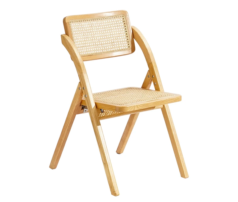 Old folding rattan woven chairs made of solid wood, modern home balcony, leisure backrest, dining chairs
Old folding rattan woven chairs made of solid wood, modern home balcony, leisure backrest, dining chairs