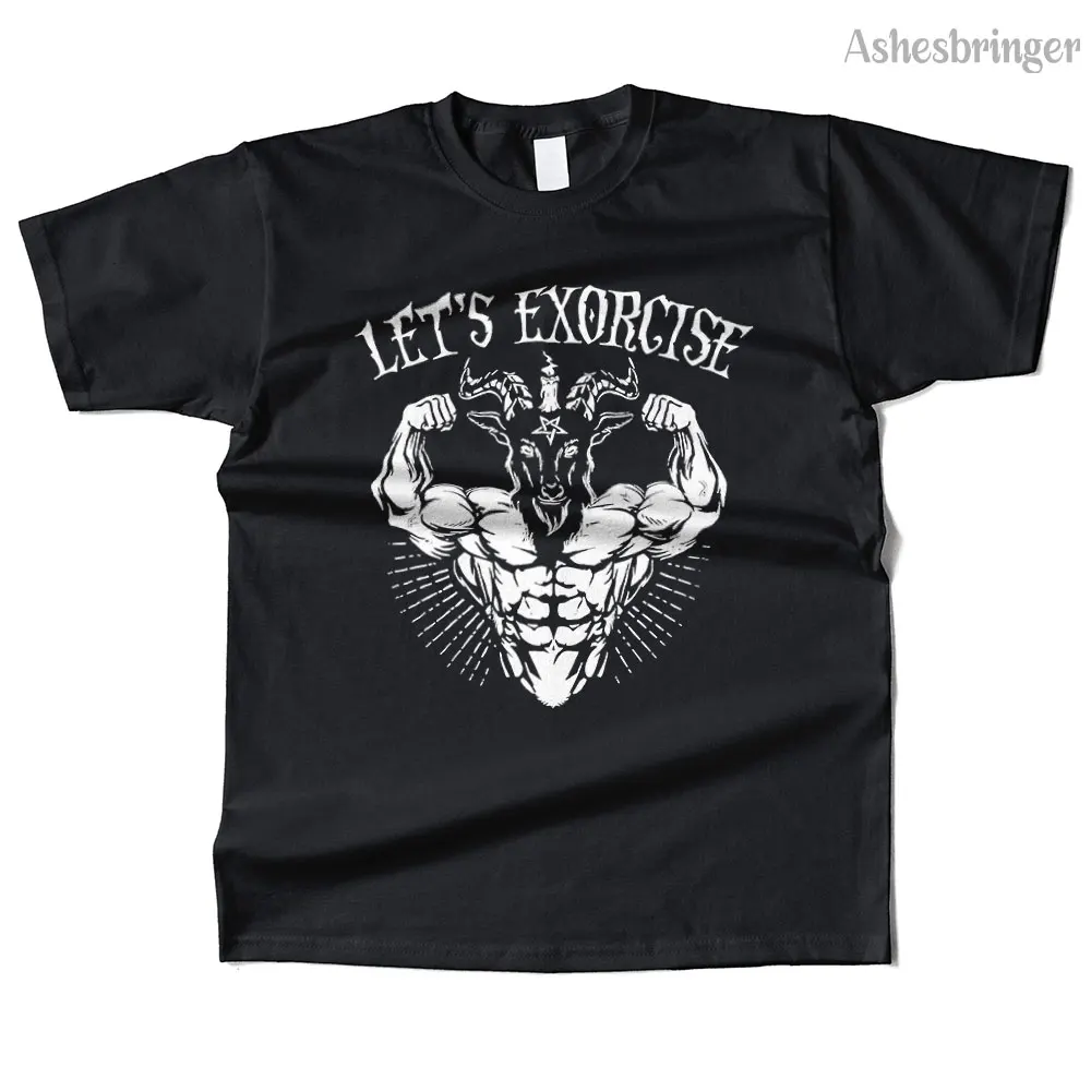 Мужская хлопковая футболка Lets Exorcise с графическим рисунком высокого качества, уличная футболка в повседневном стиле для мужчин и женщин
Мужская хлопковая футболка Lets Exorcise с графическим рисунком высокого качества, уличная футболка в повседневном стиле для мужчин и женщин