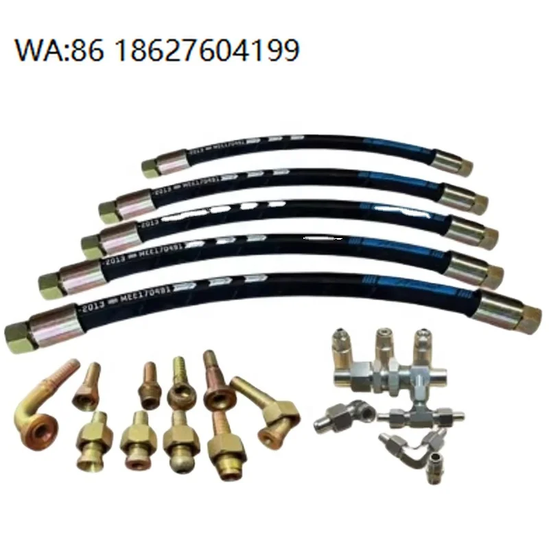 High Pressure Grease Lubrication Hose Hydraulic Oil Delivery Pipeline Industrial Mechanical Sealed Fitting Parts
High Pressure Grease Lubrication Hose Hydraulic Oil Delivery Pipeline Industrial Mechanical Sealed Fitting Parts