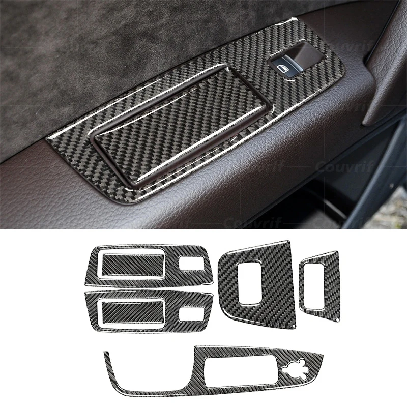 Панель переключателя стеклоподъемника из углеродного волокна для Audi Q7 4L 2008-2015, автомобильные аксессуары
Панель переключателя стеклоподъемника из углеродного волокна для Audi Q7 4L 2008-2015, автомобильные аксессуары
