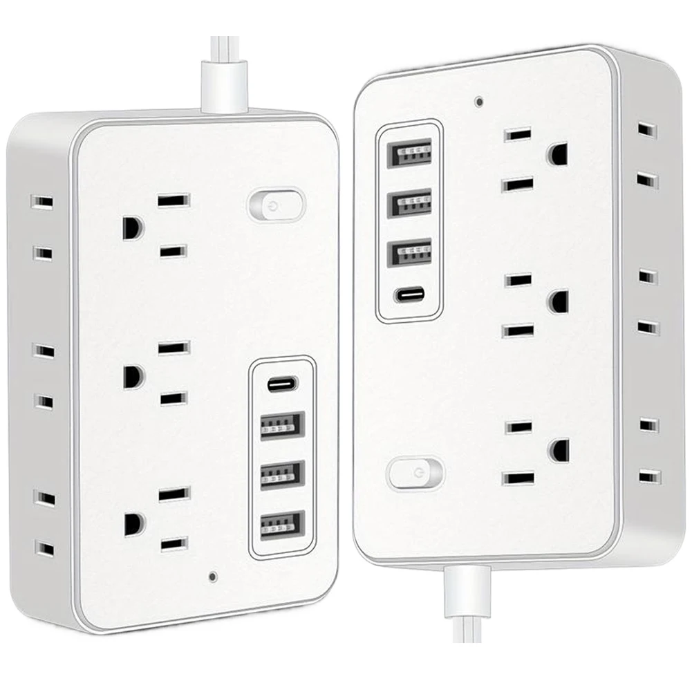 Удлинитель с защитой от перенапряжения, 5 футов, 4 порта USB (1 USB C), плоская вилка, удлинитель, удлинитель для школьной туристической комнаты
Удлинитель с защитой от перенапряжения, 5 футов, 4 порта USB (1 USB C), плоская вилка, удлинитель, удлинитель для школьной туристической комнаты