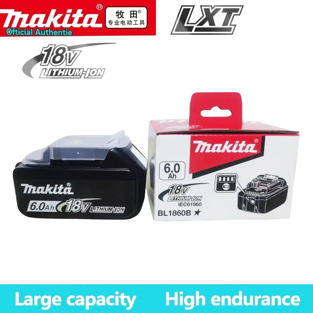 Оригинальная аккумуляторная батарея Makita 18 В 5/6/ч, аккумулятор для инструментов Makita BL1830 BL1840 BL1850 18650, быстрая зарядка, зарядное устройство,
Оригинальная аккумуляторная батарея Makita 18 В 5/6/ч, аккумулятор для инструментов Makita BL1830 BL1840 BL1850 18650, быстрая зарядка, зарядное устройство,