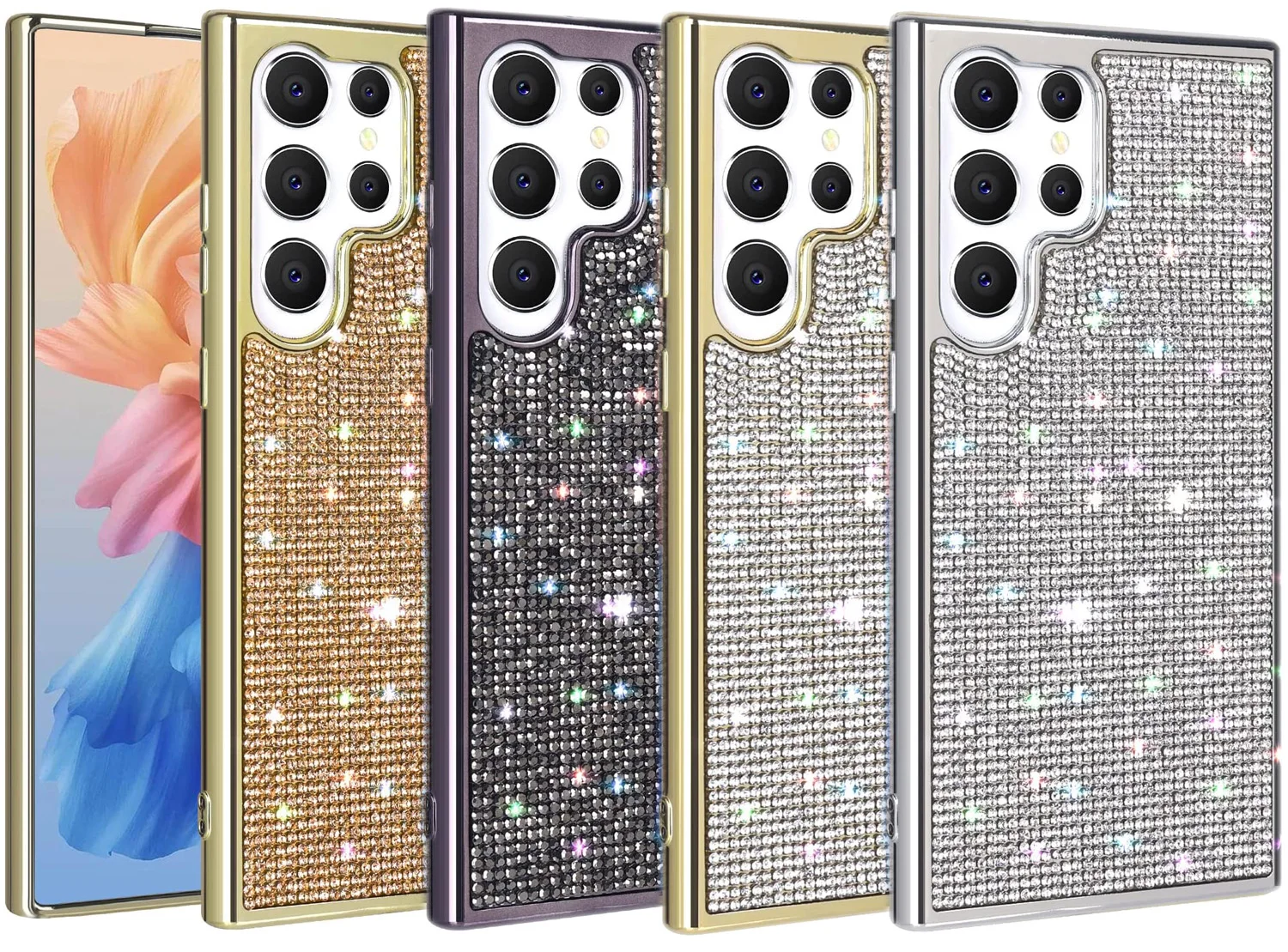 Luxury Glitter Real Diamond Case For Samsung Galaxy S23 Ultra S23 S23+ Crystal TPU Cover S22 Ultra S22 S22 Plus Protective Case
Luxury Glitter Real Diamond Case For Samsung Galaxy S23 Ultra S23 S23+ Crystal TPU Cover S22 Ultra S22 S22 Plus Protective Case